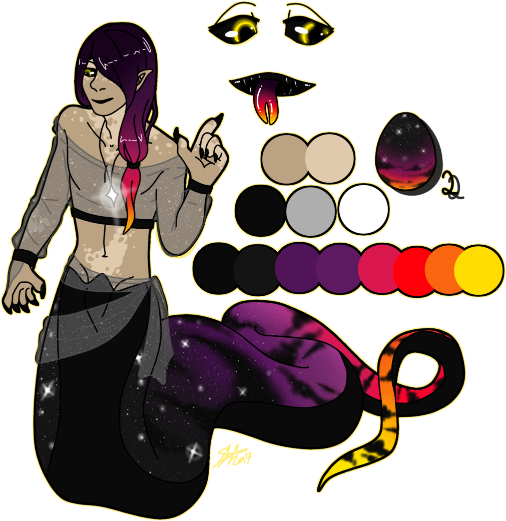 Hatched Naga Egg - Illustration (1024x1308)