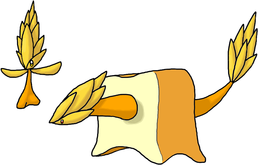 Grain Bread Fakemon By Smiley-fakemon On Clipart Library - Farmer Fakemon (886x631)