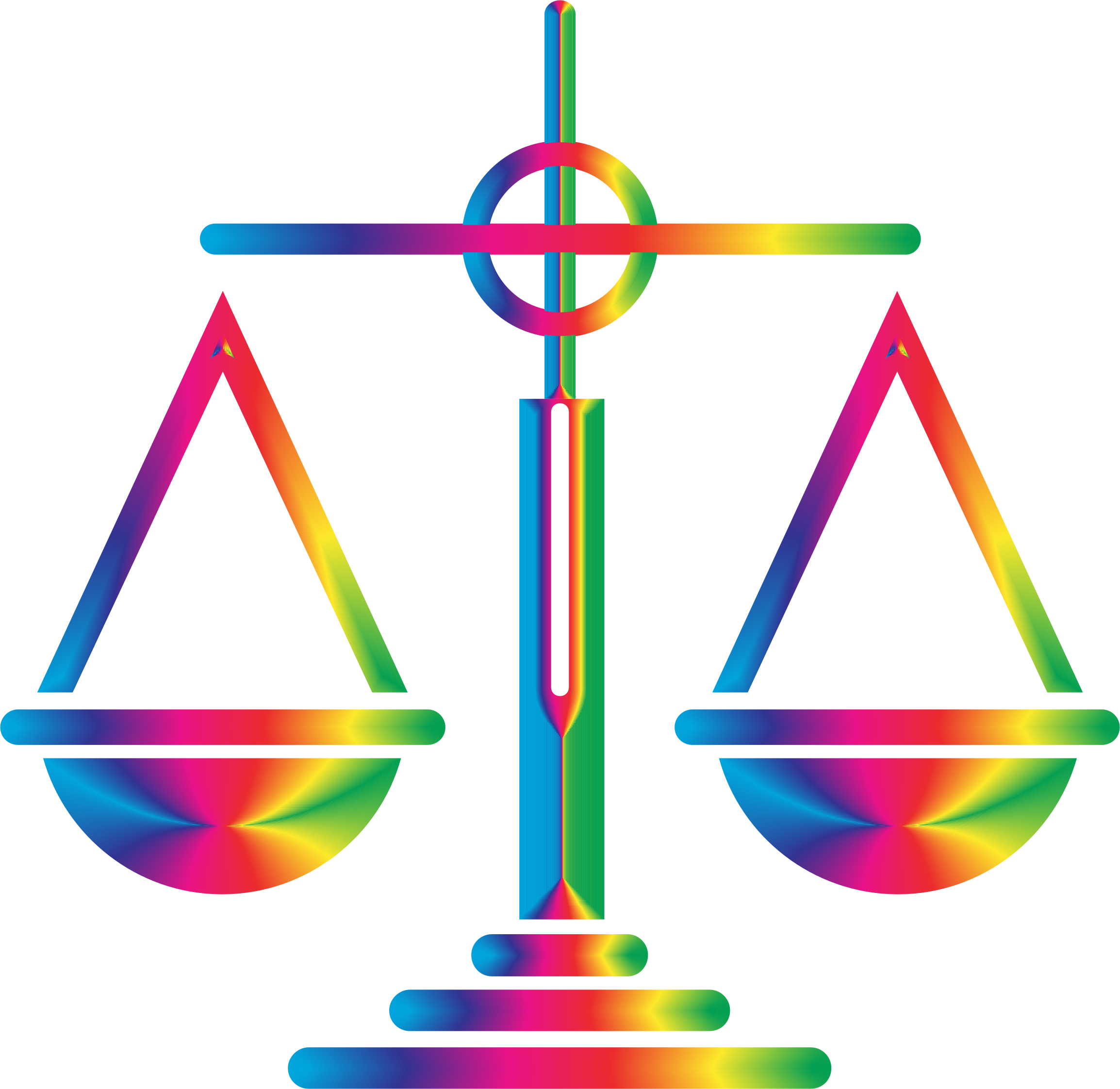 Scales Of Justice Icon - Gender Equality Icon Png (2308x2244)