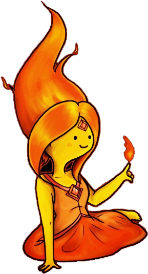 I Chose Hestia Because Like Her, I Would Rather Stay - Princess Of Fire Adventure Time (531x598)