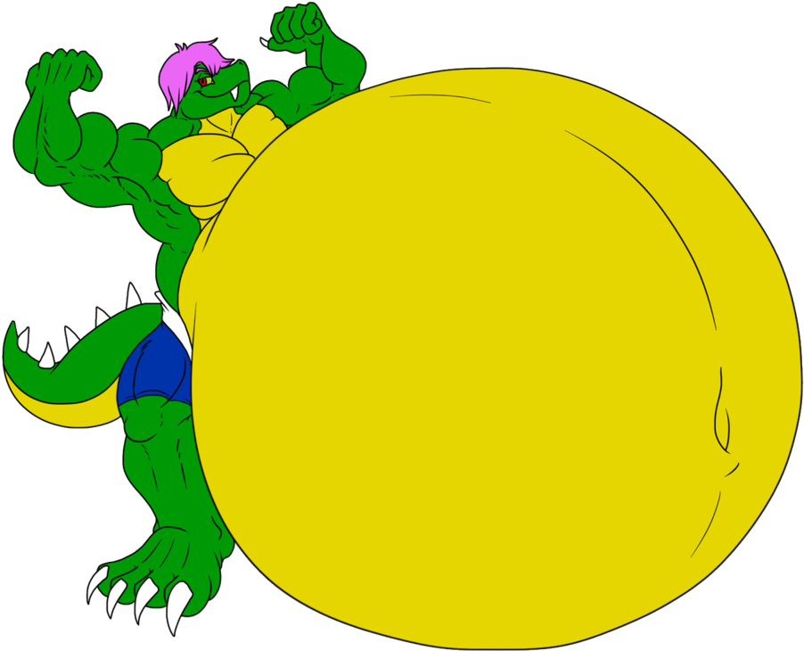 I'm A Giant Stomach Bomb By Wrenchy247 - Fur (1002x797)