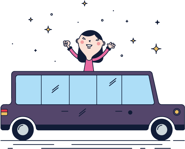 Get To Ride In A Limo - Cartoon (705x564)