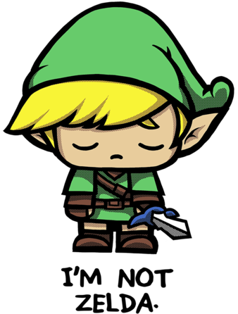 I'm Not Zelda - Im Not Zelda (571x495)