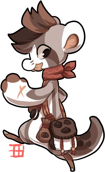 #82 Nomnom Bagbean - Cartoon (423x687)