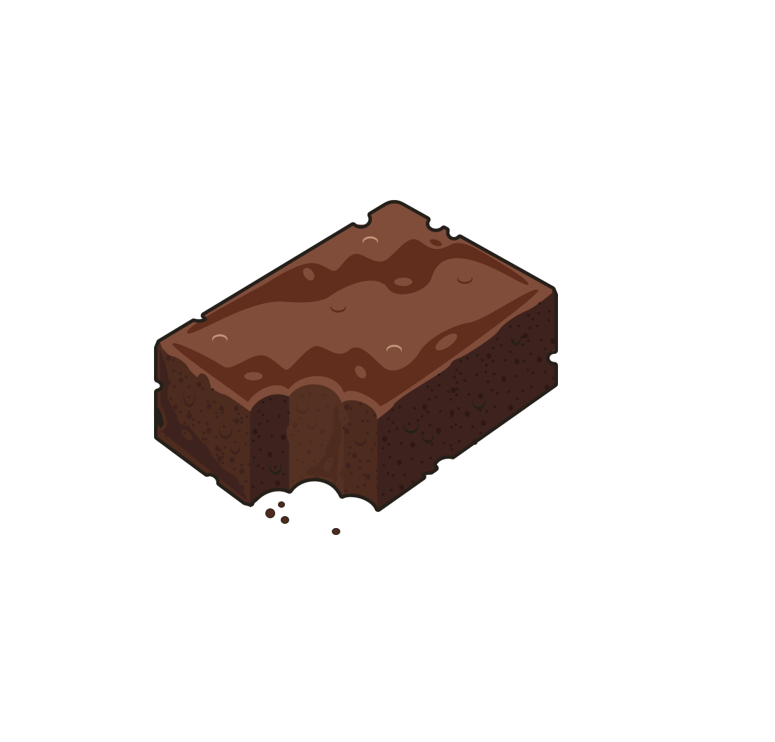 Build Your Brownie - Chocolate Cake (1107x1061)