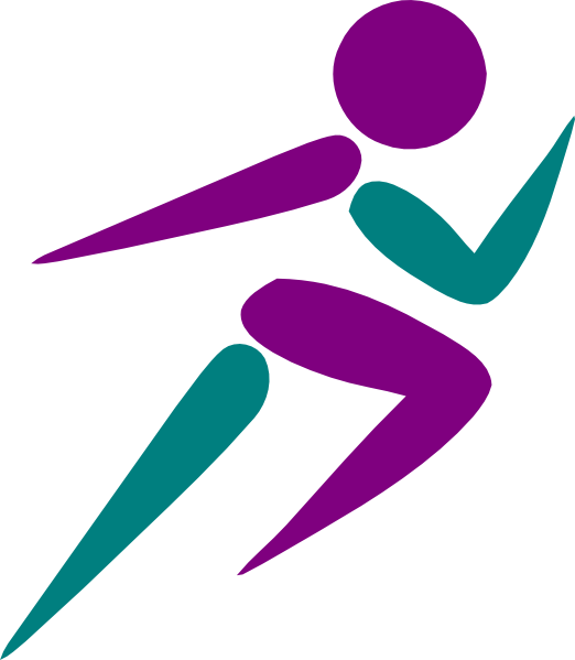 Girl - Running - Away - Clipart - Run Clipart (522x599)