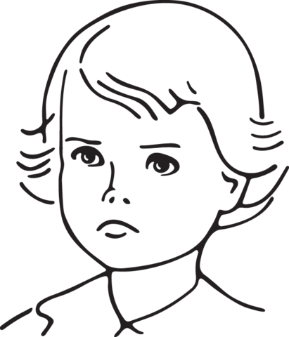 129ra - Young Girl - Child (411x480)