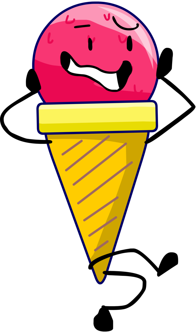Ice Cream By Huangislandofficial - Object Show Ice Cream (687x1161)