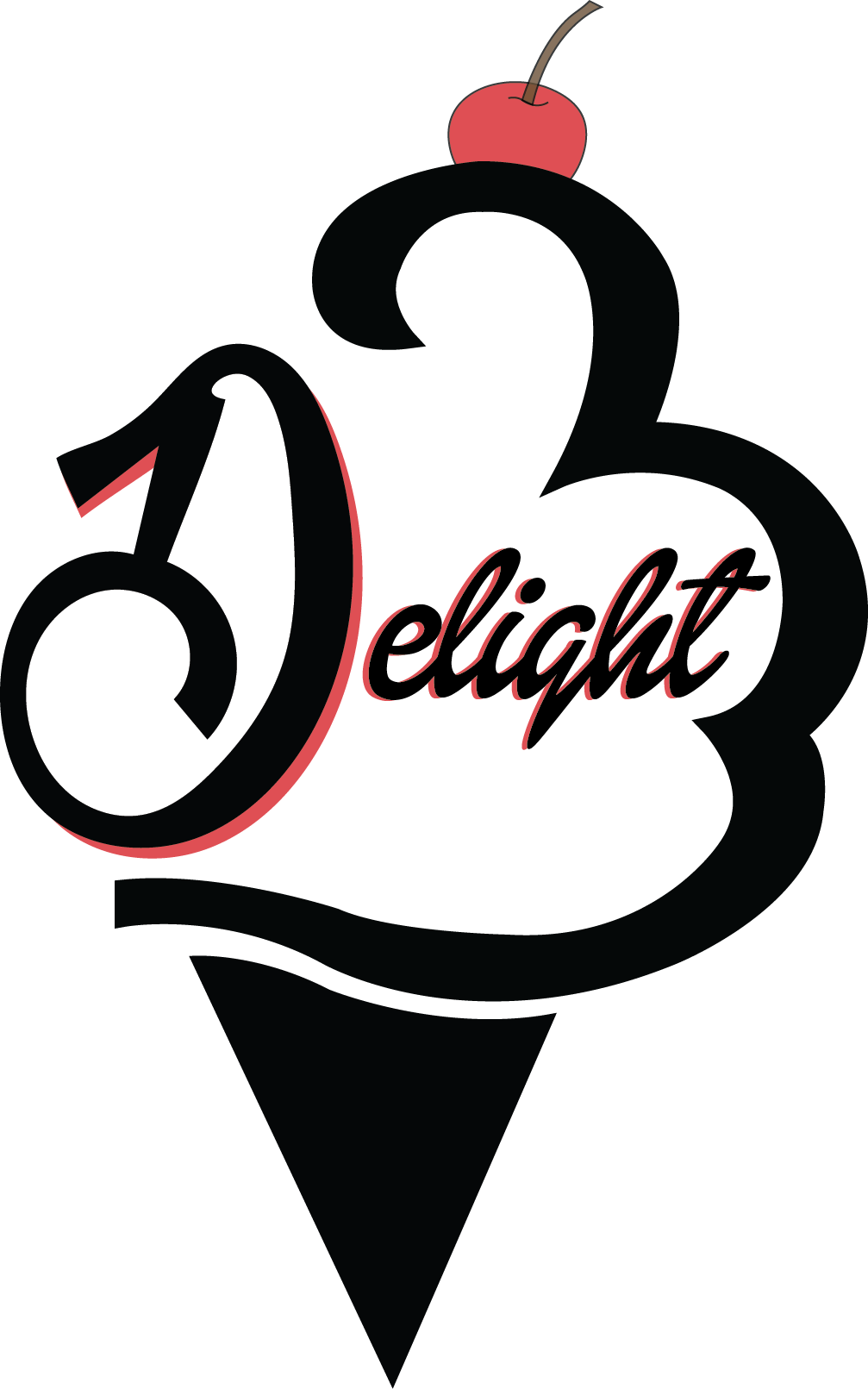 Ice Cream Shop Logo Design - Power Of A Thought: Just One Thought Can Change Your (1007x1611)