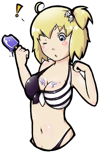 Patty And Her Icecream By Nanochi - July 3 (400x600)