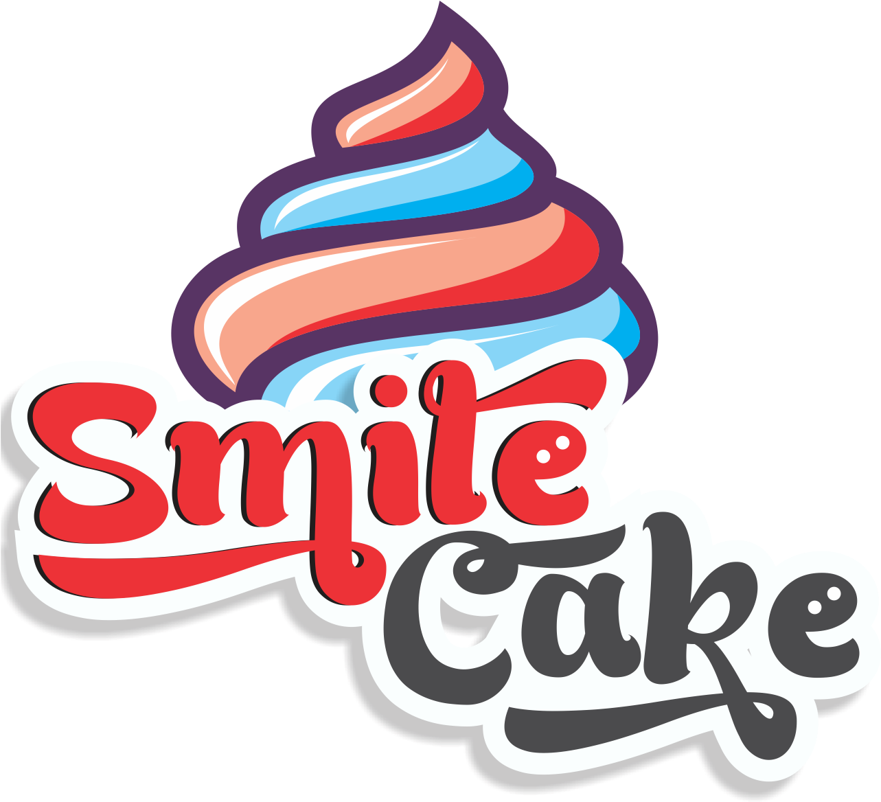 Smile Cake Shop Logo - Dairy Free Cake Shop Logo (1300x1300)