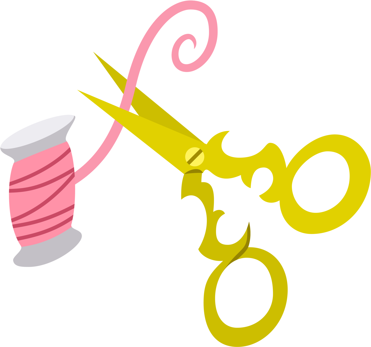 Prim Hemline's Cutie Mark [canon] By Lahirien On Deviantart - Mlp Sewing Cutie Mark (1600x1494)