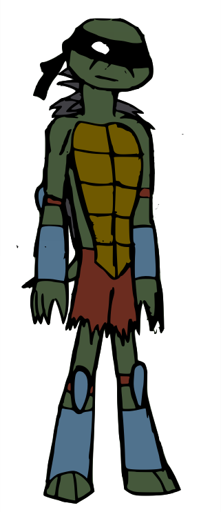 Tmnt Oc Bowie Cooper By Shadowstyle143 - Teenage Mutant Ninja Turtles (321x742)