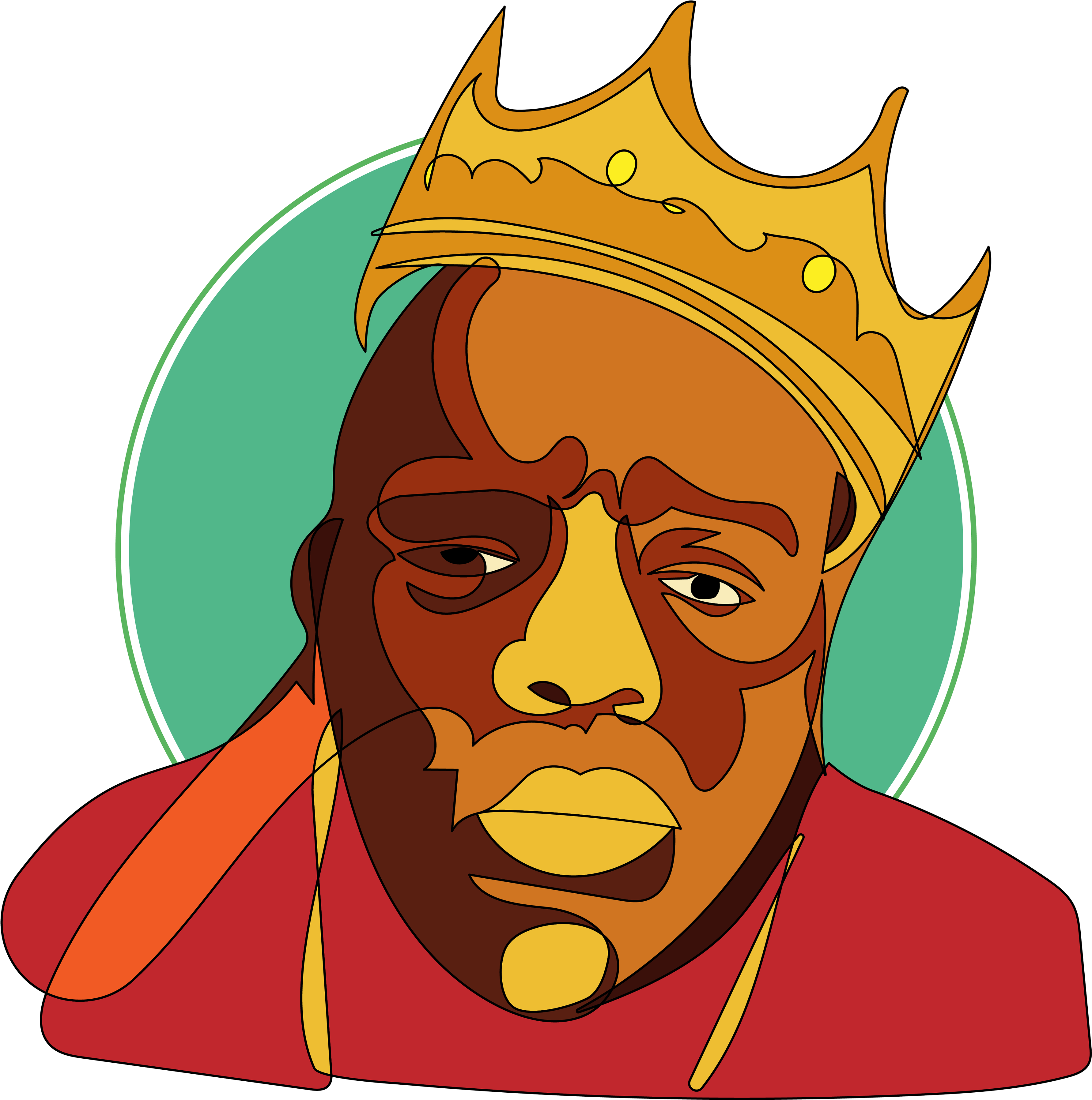 Notorious B - I - G - - " - Illustration (3840x3840)