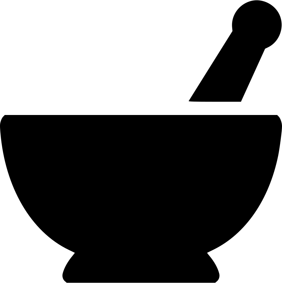 Mortar Pestle Comments - Mortar And Pestle Svg (980x982)