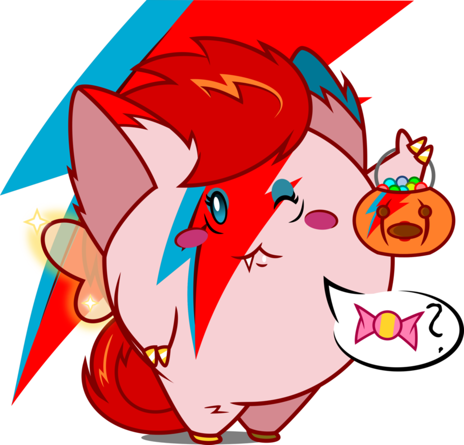 Clefairy As Ziggy Stardust By Johnrayson - Cartoon (912x875)