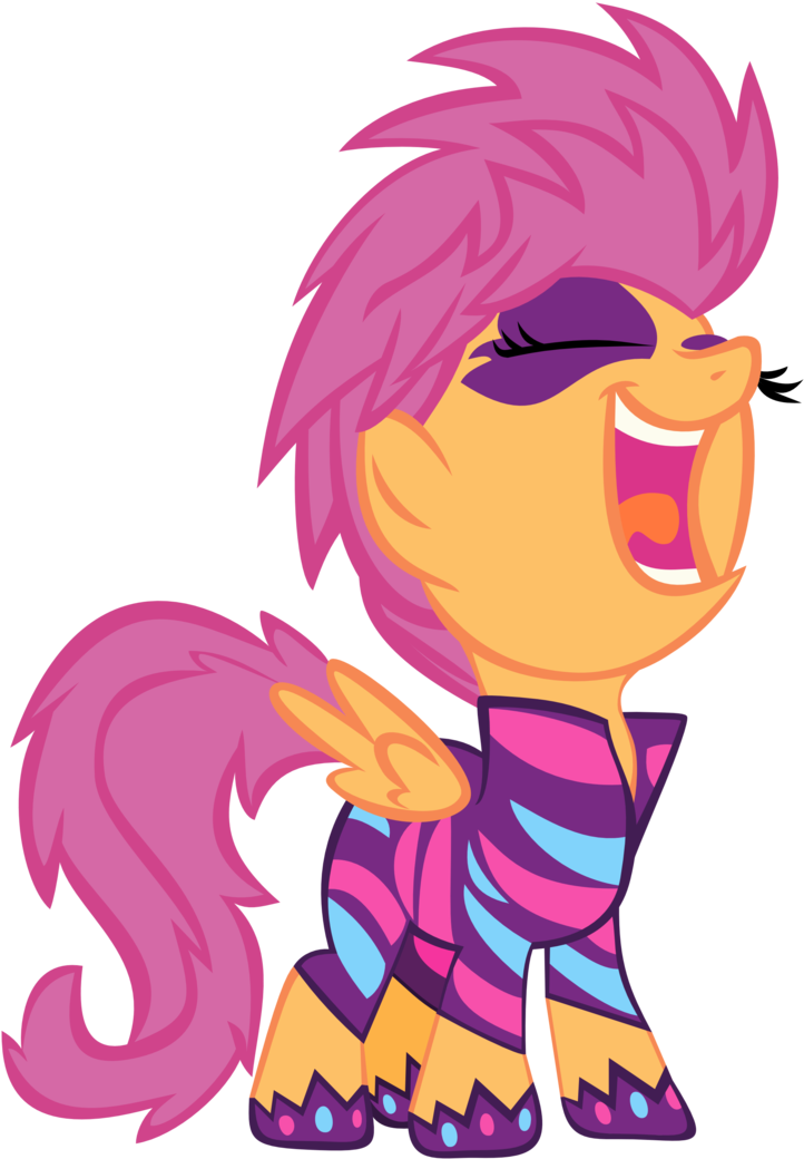 Talent Show Scootaloo Vector By Mohecchi - Mlp Cmc Talent Show (753x1061)