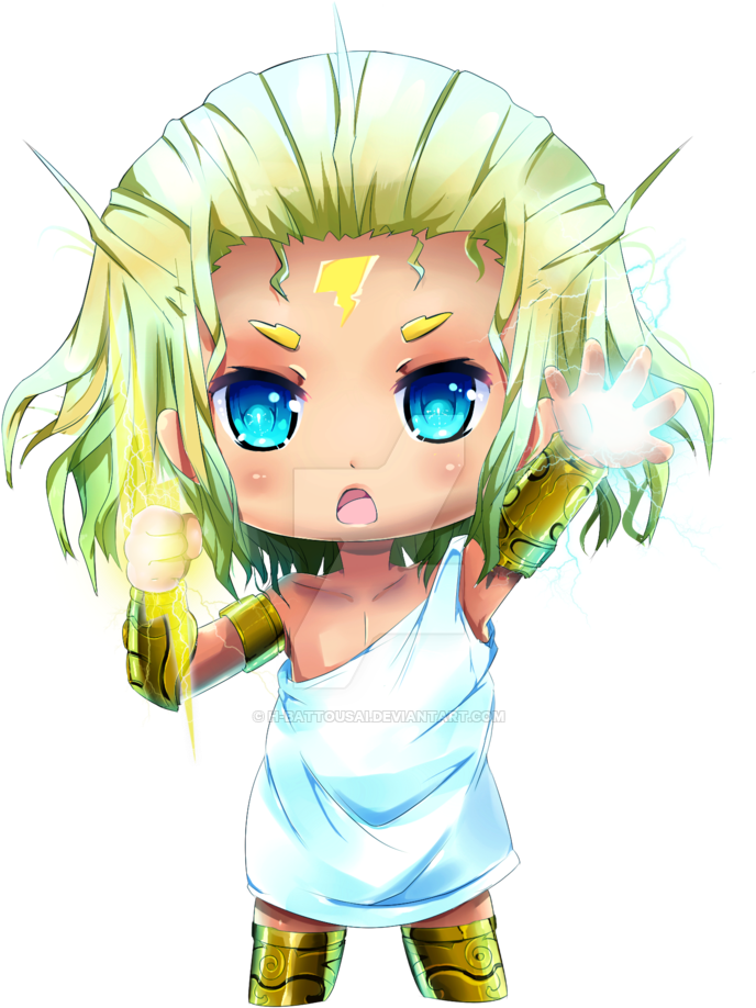 Zeus Jupiter, Gods And Goddesses - Zeus Chibi (1024x1024)