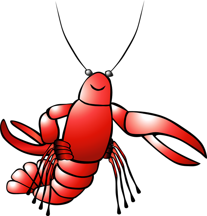 Lobster Clipart Shellfish - Lobster Clipart (688x720)