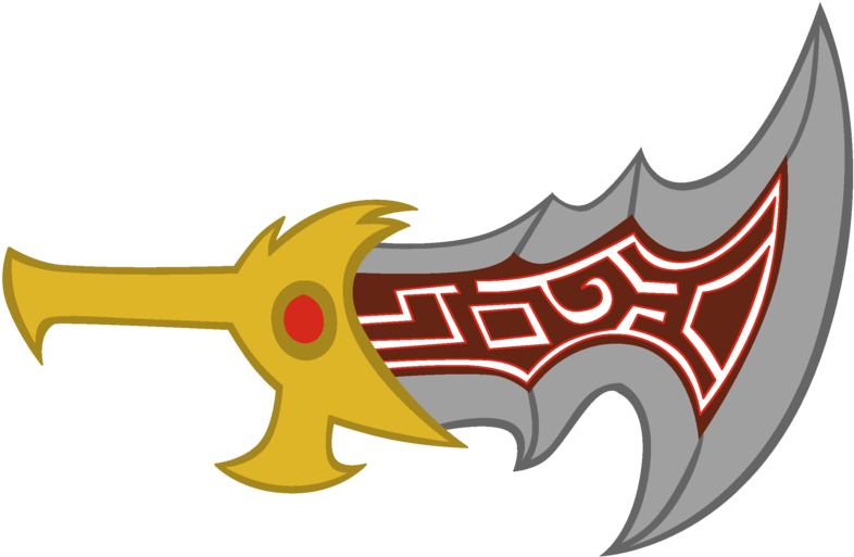 Nazaru 1,113 192 Blade Of Chaos Vector By Bronyboy - Blade Of Chaos Png (900x543)