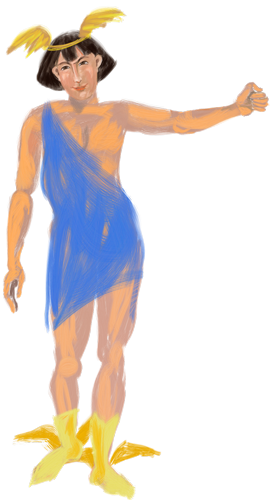 She Sat Alone, Looking At The Sky Blue During The Day, - The Ithacan (272x500)