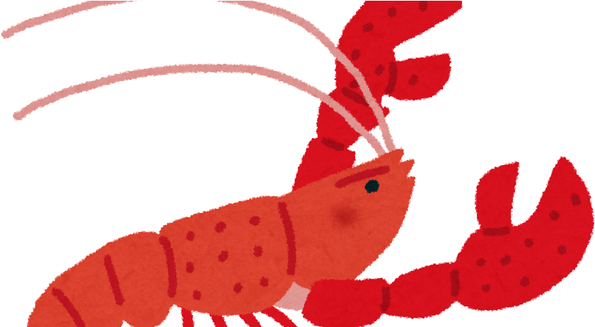 ザリガニ イラスト 無料 (878x461)