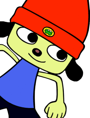 And On The Sixth Day The Lord David Bowie Created Man - Parappa The Rapper Face (306x400)