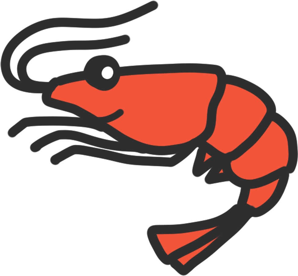 可愛いエビイラスト - エビ イラスト かわいい (1000x1000)