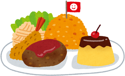 During Eating This Plate, Children Might Admire Adults, - お子様 ランチ イラスト (450x332)