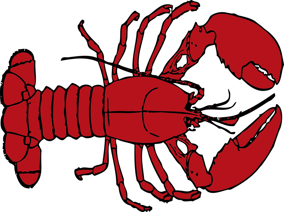 Crawfish Clip Art 4, - Crawfish Clip Art (960x717)