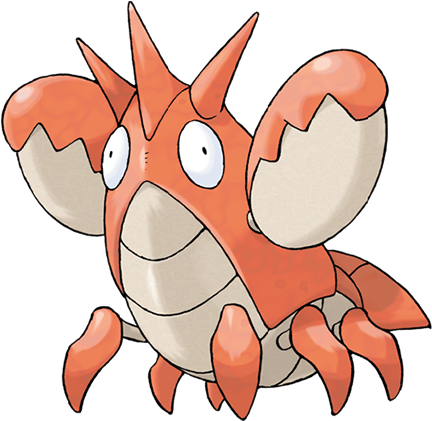 How Great Is It That This Silly Looking Crawfish Is - Pokemon Corphish (431x431)