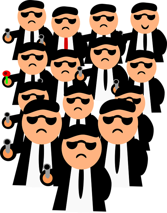 Crawfish Clip Art 28, - Cartoon Group Of Men (566x720)