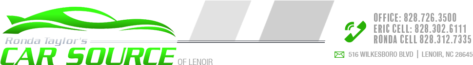 The Car Source Of Lenoir - Car Source Lenoir Nc (999x138)