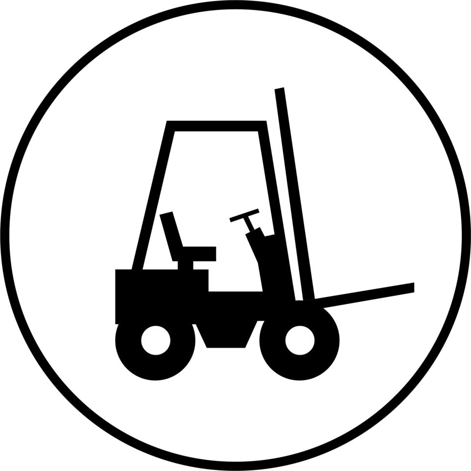 Forklift Loading - Forklift Clip Art (1326x1326)