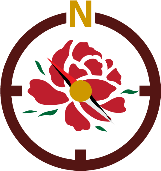 As We Travel From North To South - Pictogram Clock (612x612)