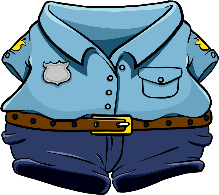 City's Finest Uniform - Police Outfit Club Penguin (776x671)
