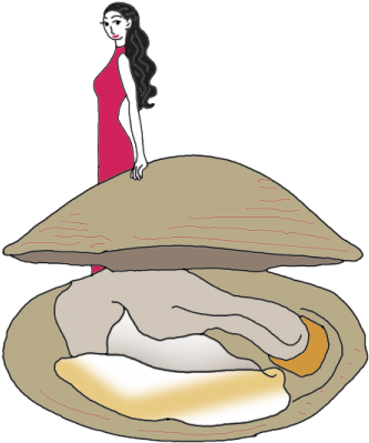 Mussel Clipart Muscle Woman - Mussel (450x450)