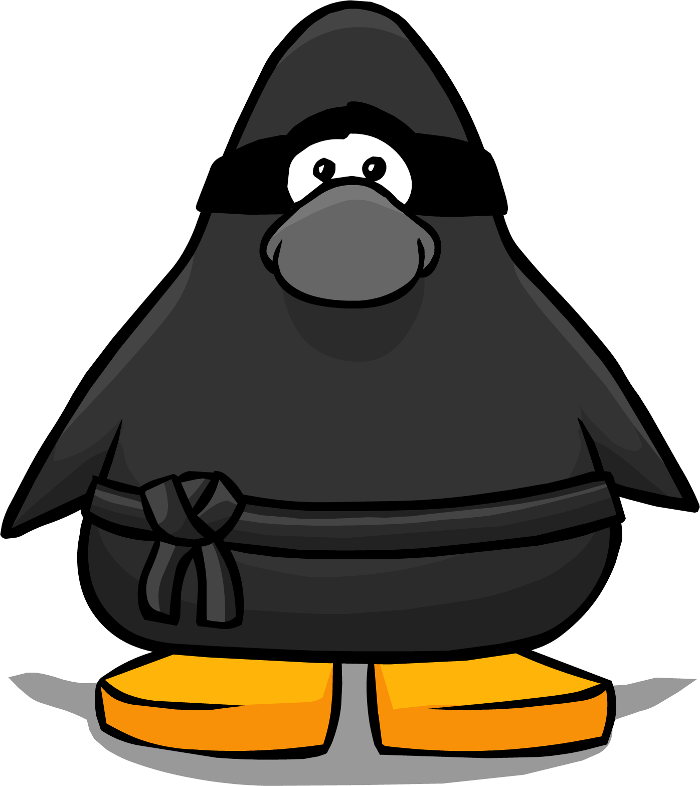 Club Penguin Black Belt (1396x1567)