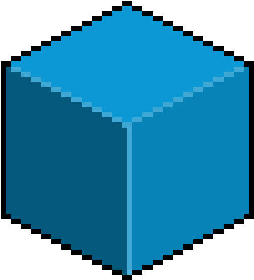 A Cube - Rubik's Cube Pixel Art (600x600)