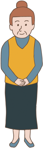 Middle-aged Woman (illustration, Clip Art) - Illustration (339x480)