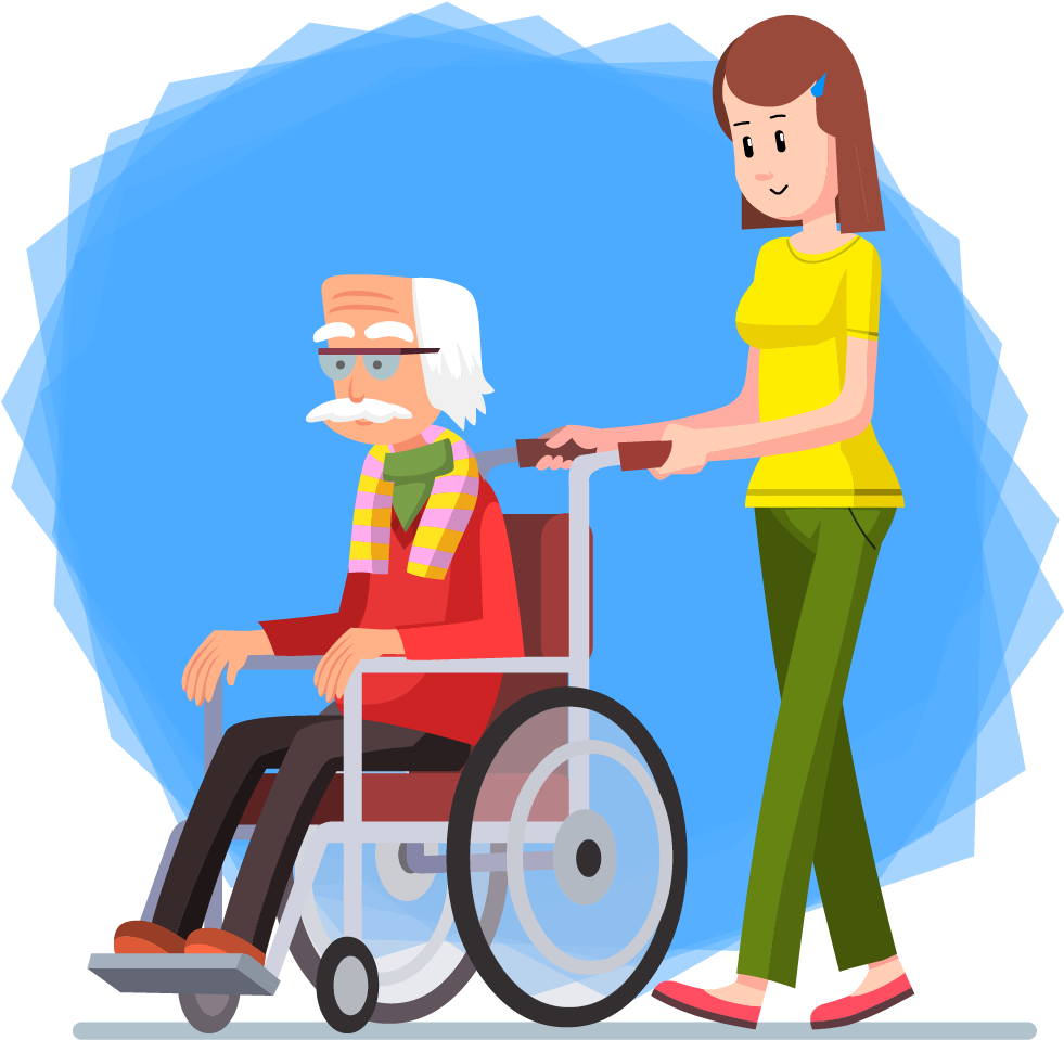 Wheelchair Old Age Drawing Clip Art - Wheelchair Old Age Drawing Clip Art (1250x1250)