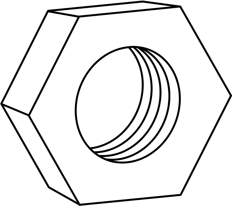 Screw - Clipart - น็อต เวก เตอร์ (800x800)