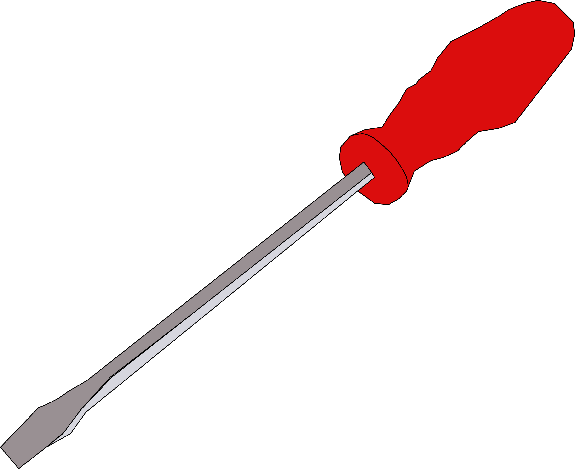 Free Vector Screw Dirver Clip Art - Screw Driver Png (2400x1960)