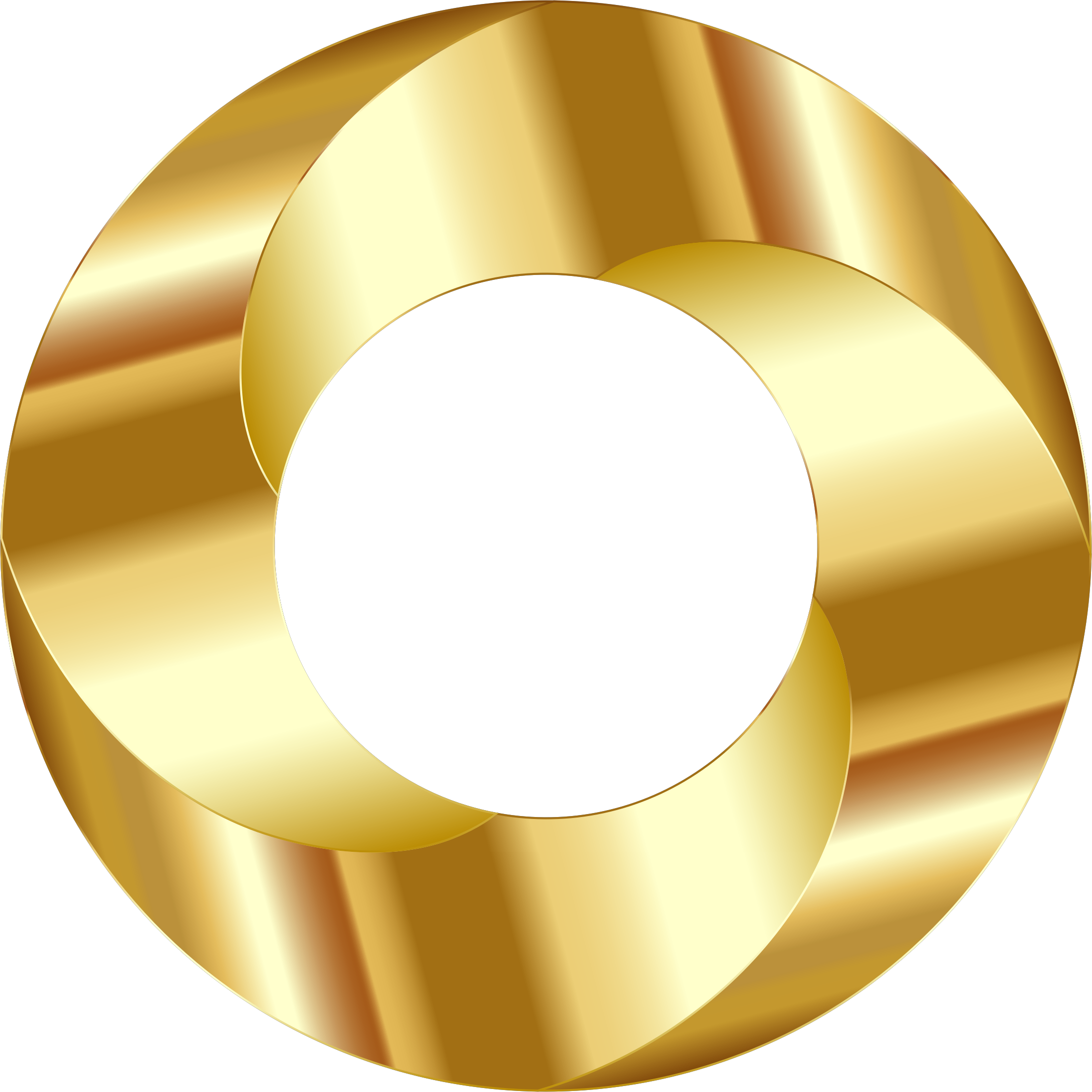 Torus Screw - Gold Screw Png (2200x2200)