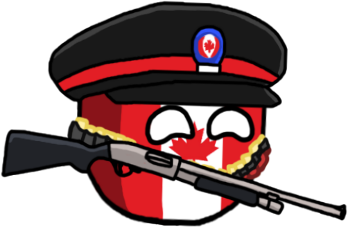 Canadaball Canadian Cop By Venezuelaball - Canada Ball (599x404)
