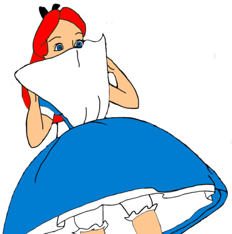 Alice 's Apron Covering Her Face By Darthraner83 - Sailor Saturn (1002x798)