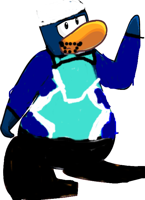 Quicksilver Club Penguin By Whitej2 - Quicksilver Club Penguin (506x701)