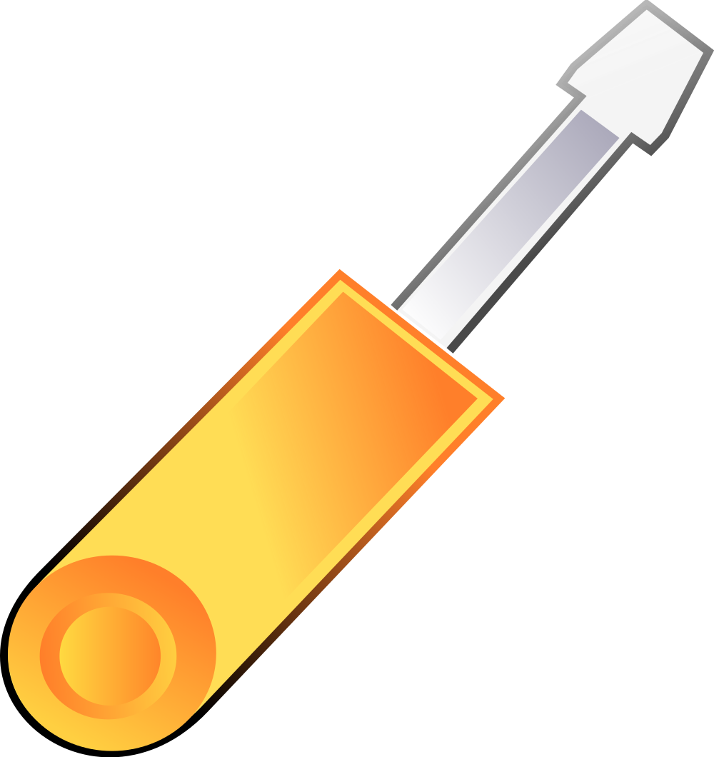File - Screwdriver - Svg - Screwdriver (2000x2119)