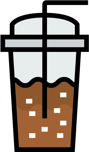 Cup Clipart Frappe - Iced Coffee Symbol (512x512)