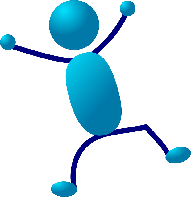 Cartoon Blue, Stick, People, Man, Figure, Person, Cartoon - Stick Men Clip Art (619x640)